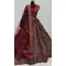 Maroon Velvet Diamond Work Luxury Bridal Lehenga Choli -141156779