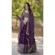 Faux Georgette Sequins Work Traditional Wear Lehenga Choli In Navy Blue -144999132