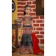 Cotton Bandhani Printed Work Navratri Chaniya Choli For Girls In Black -145169221