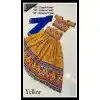 Cotton Bandhani Printed Work Navratri Chaniya Choli For Girls In Yellow -145169224