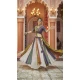 Viscose Rayon Designer Mirror Work Navratri Chaniya Choli In Multi Color -145279295