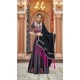 Black Viscose Rayon Designer Mirror Work Navratri Chaniya Choli -145279296