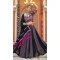 Black Viscose Rayon Designer Mirror Work Navratri Chaniya Choli -145279296