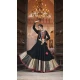 Viscose Rayon Designer Mirror Work Black Navratri Chaniya Choli -145279297