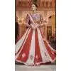 Multi Color Viscose Rayon Designer Mirror Work Plus Size Navratri Chaniya Choli -145279299