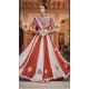 Multi Color Viscose Rayon Designer Mirror Work Navratri Chaniya Choli -145279299
