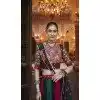 Viscose Rayon Multi Color Designer Mirror Work Plus Size Navratri Chaniya Choli -145279300