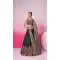 Chiffon Embroidery Work Sangeet Ceremony Lehenga Choli In Green -145409372