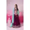 Georgette Embroidery Work Sangeet Ceremony Lehenga Choli In Burgundy -145409374