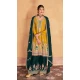 Premium Chinon Embroidery Work Yellow Designer Palazzo Salwar Suit - 9314186665