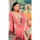 Chinon Embroidered Party Wear Palazzo Salwar Suit In Pink Color - 9324186712