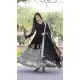 Faux Georgette Embroidery Work Party Wear Gown In Black - 9350186798