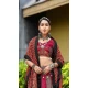 Cotton Gotta Kadi Work Festival Navratri Chaniya Choli In Maroon -145779592
