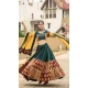 Cotton Gotta Kadi Work Festival Navratri Chaniya Choli In Green -145779594