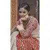 Beige Viscose Rayon Embroidered Plus Size Navratri Chaniya Choli - 146229865