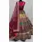 Multi Color Silk Embroidery Work Bridal Wedding Lehenga Choli - 142787757