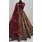 Velvet Embroidery Work Wedding Wear Lehenga Choli In Mustard Color - 143758324