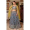 Georgette Embroidery Work Party Wear Lehenga Choli In Grey - 9367186877
