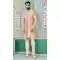 Pink Banarasi Silk Resham Work Function Wear Men's Indo Western - 9376186950