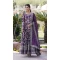 Viscose Embroidery Work Readymade Party Wear Gown In Wine - 9382186991