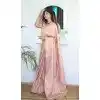 Light Peach Banarasi Silk Jacquard Work Traditional Wear Plu Size Saree - 9395187045