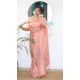 Peach Banarasi Silk Jacquard Work Traditional Wear Saree - 9395187046