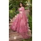Pink Net Embroidery Work Party Wear Lehenga Choli - 9397187054