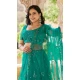 Rama Blue Net Embroidery Work Party Wear Lehenga Choli - 9397187055