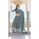 Viscose Embroidery Work Traditional Wear Lehenga Choli In Green - 9400187069