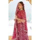 Viscose Embroidery Work Traditional Wear Lehenga Choli In Rani Pink - 9400187070