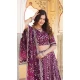 Viscose Embroidery Work Traditional Wear Lehenga Choli In Wine - 9400187071