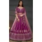 Silk Embroidered Designer Wear Lehenga Choli In Burgundy - 143458140