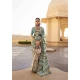Silk Weaving Work Designer Party Wear Saree In Sea Green - 145489419