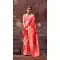 Red Rangkat Silk Weaving Work Traditional Party Wear Saree - 145499429