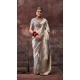 Grey Rangkat Silk Weaving Work Traditional Party Wear Saree - 145499430