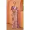 Silk Printed Party Wear Designer Saree In Purple - 146009715