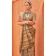 Silk Printed Party Wear Designer Saree In Beige - 146009716