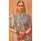 Silk Printed Party Wear Designer Saree In Grey - 146009717