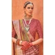 Silk Printed Party Wear Designer Saree In Multi Color - 146009719