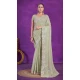 Simar Silk Embroidery Work Party Wear Designer Saree In Pista Green - 9405187096