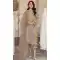 Grey Organza Embroidered Pakistani Style Salwar Kameez - 9427187213