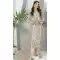 Fox Georgette Embroidered Pakistani Style Salwar Suit In Brown - 9429187225