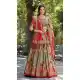 Grey Tussar Silk Foil Print Work Traditional Wear Lehenga Choli - 9445187296