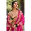 Mustard Tussar Silk Foil Print Work Traditional Wear Plus Size Lehenga Choli - 9445187297
