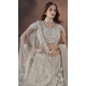 Premium Net Off White Sequins Work Wedding Wear Lehenga Choli - 9496187610