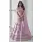 Baby Pink Organza Embroidery Work Designer Wear Lehenga Choli  - 9498187616