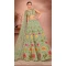Georgette Sequins Work Readymade Lehenga Choli In Pista Green - 9502187628