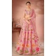 Georgette Sequins Work Readymade Lehenga Choli In Pink - 9502187630