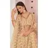 Butterfly Net Embroidered Party Wear Plus Size Lehenga Choli In Beige - 9535187903
