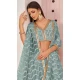 Butterfly Net Embroidered Party Wear Lehenga Choli In Ocean Blue - 9535187905